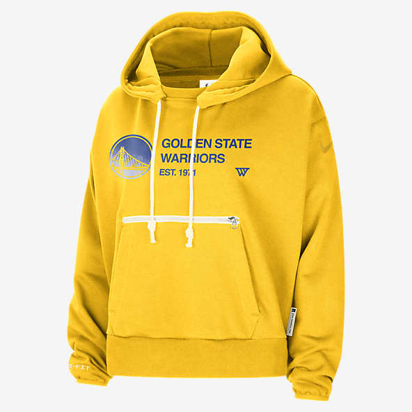 Womens Yellow Hoodies Pullovers. Nike